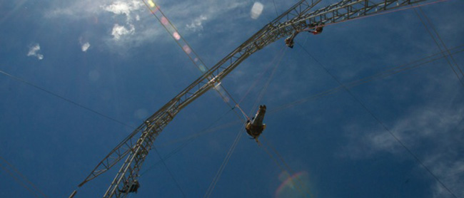 Linemen rope access